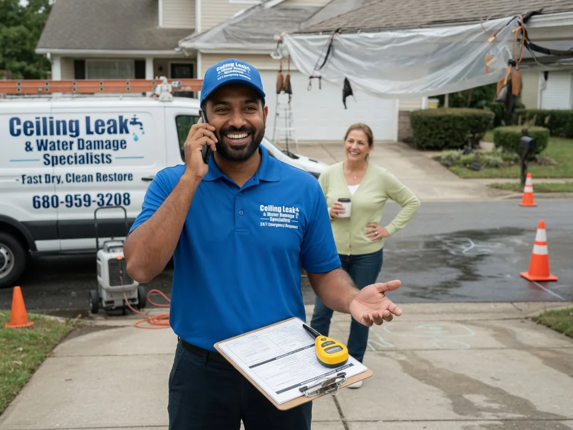Ceiling Leak Cleanup Bridgeport, WV FAQs